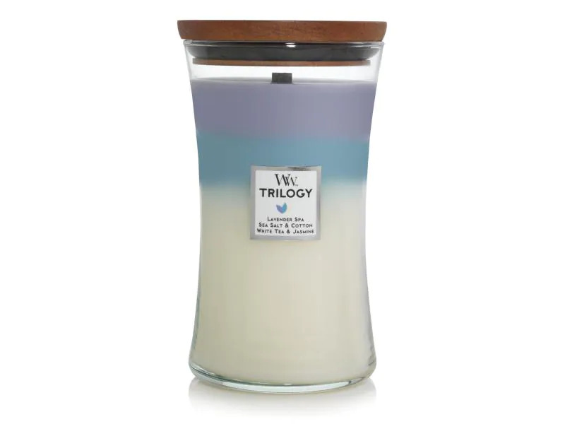 Woodwick Duftkerze Trilogy Calming Retreat Large Jar