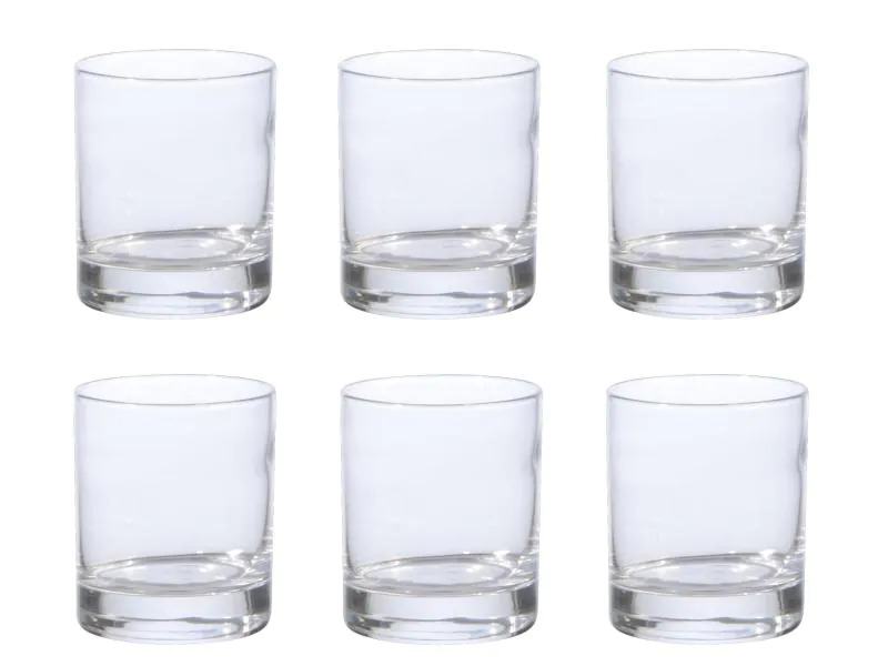 Arcoroc Trinkglas Islande 300 ml, 6 Stück, Transparent