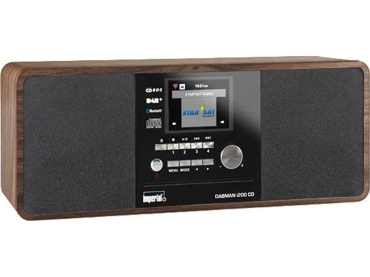 Imperial Internet Radio Dabman i200 CD Braun