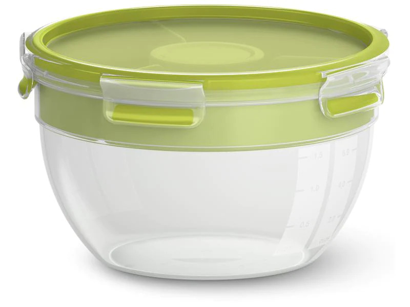 Emsa Salatbehälter Clip &amp; Go 2.6 L Grün