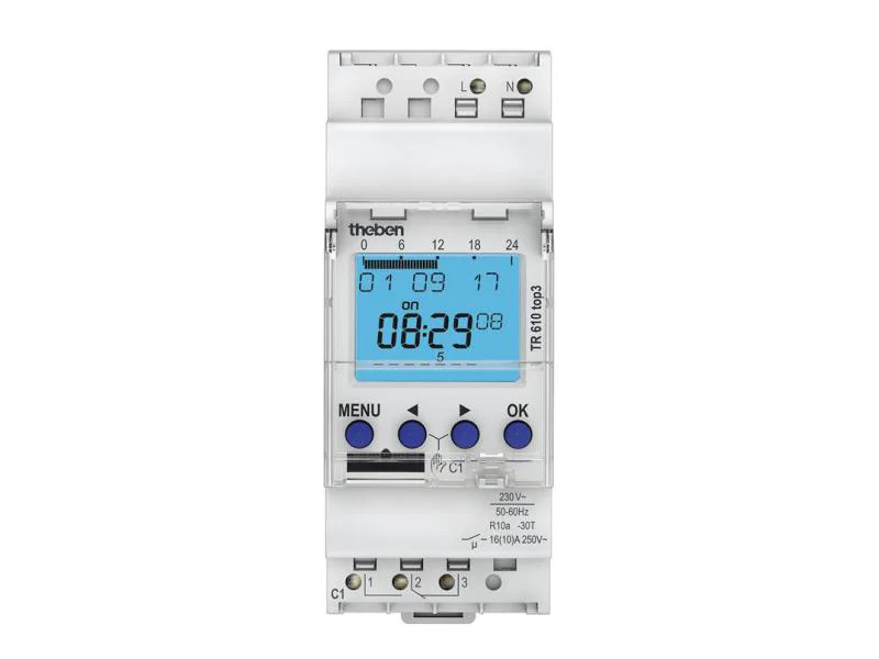 Theben-HTS Zeitschaltuhr TR610 Digital