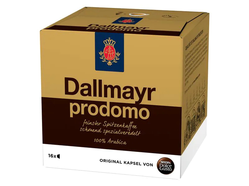 Nescafé Kaffeekapseln Dolce Gusto Dallmayr Prodomo 16 Stück