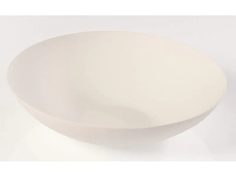 Sier Einwegteller Bagastro 18 cm, 20 Stück, Weiss
