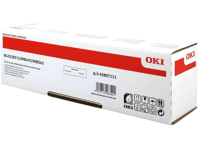 OKI Toner 45807111 Black