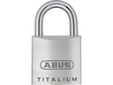 Abus Vorhängeschloss 64TI/25 Silber Aluminium