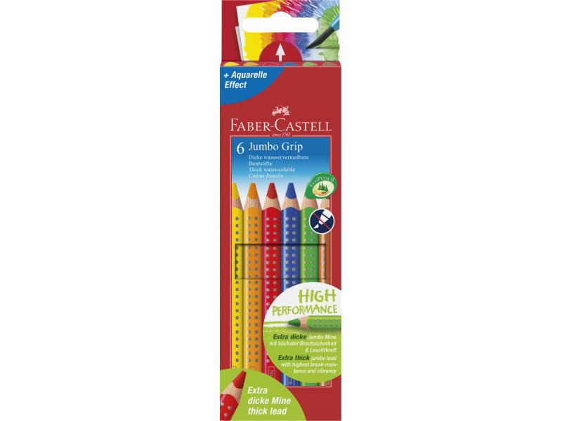 Faber-Castell Farbstifte Jumbo GRIP 6 Stück