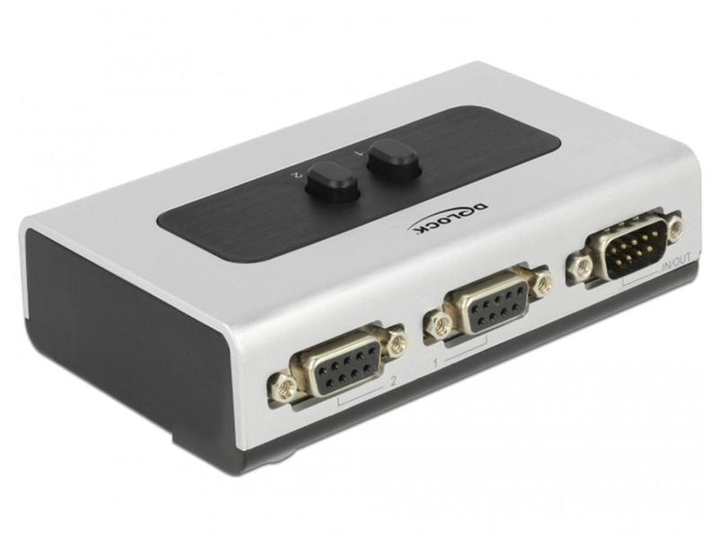 Delock Switchbox 2 Port RS-232/422/485 Bidirektional