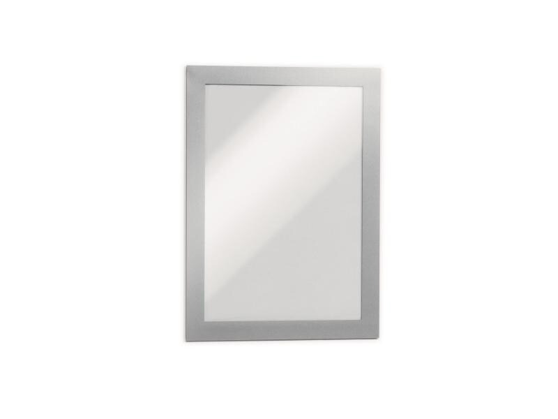 DURABLE Präsentationsrahmen Duraframe Magnetic A5 5 Stück Silber