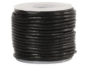 Creativ Company Lederband 1 mm, Schwarz, 10 m