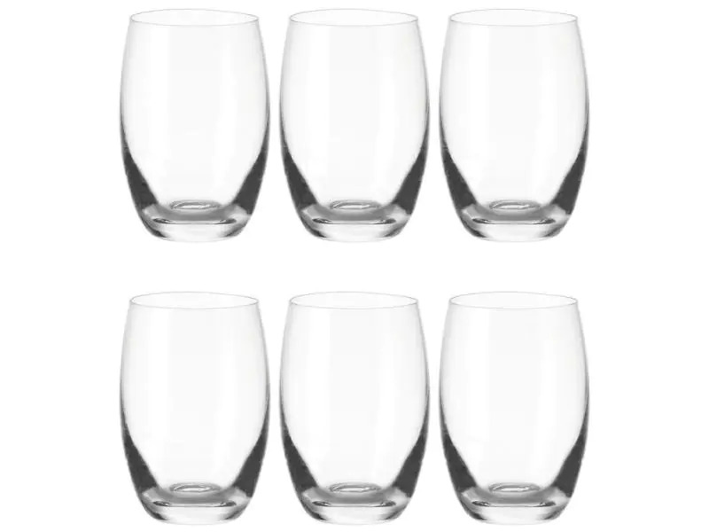 Leonardo Trinkglas Cheers 460 ml, 6 Stück, Transparent