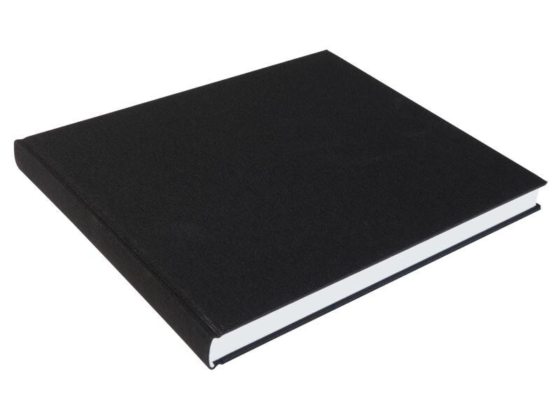 Sigel Notizbuch 24 x 20.6 cm, Uni, Schwarz