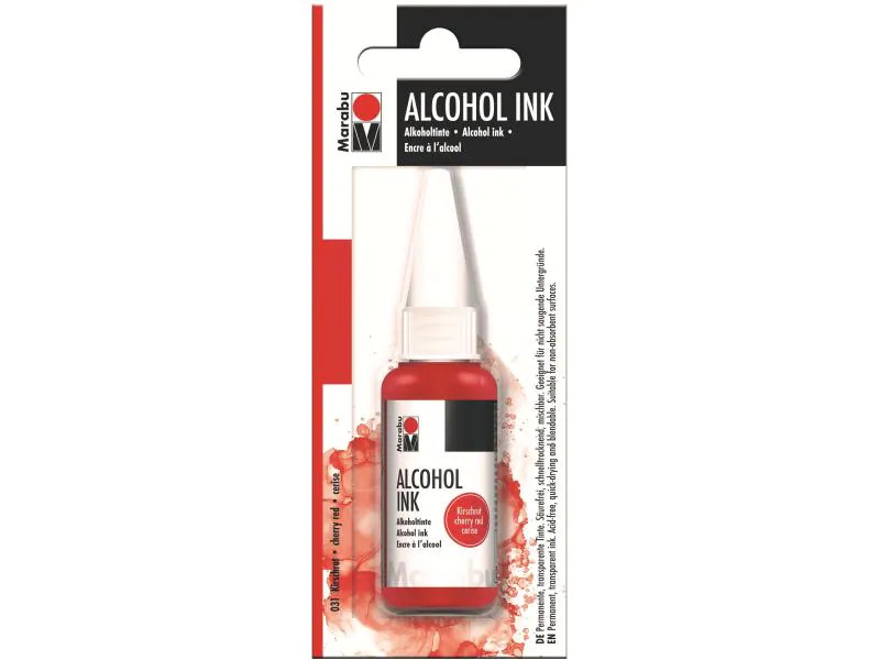 Marabu Alkoholtinte Ink Kirschrot, 20 ml