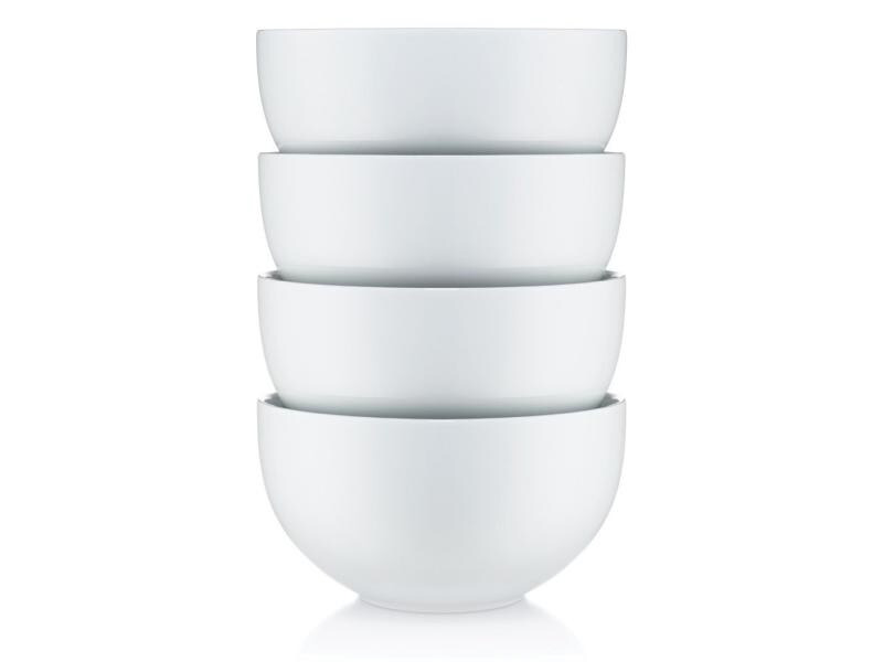 Bodum Schüssel Blaa 14 cm, 4 Stück, Weiss