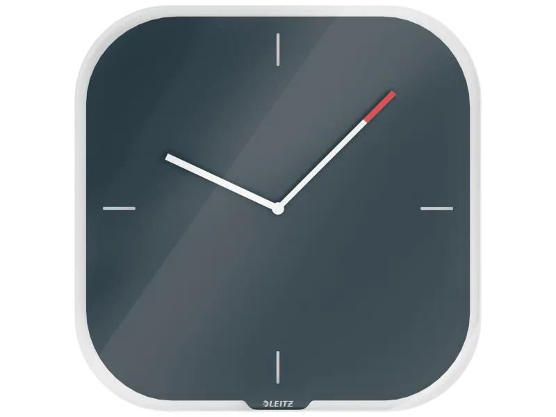 Leitz Wanduhr Cosy Grau