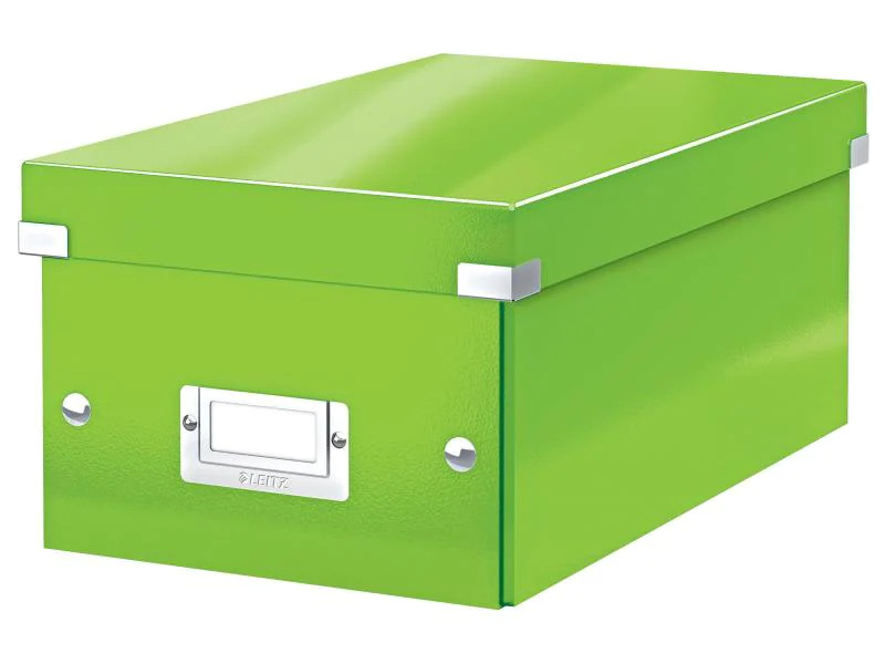 Leitz Aufbewahrungsbox Click &amp; Store WOW DVD Grün