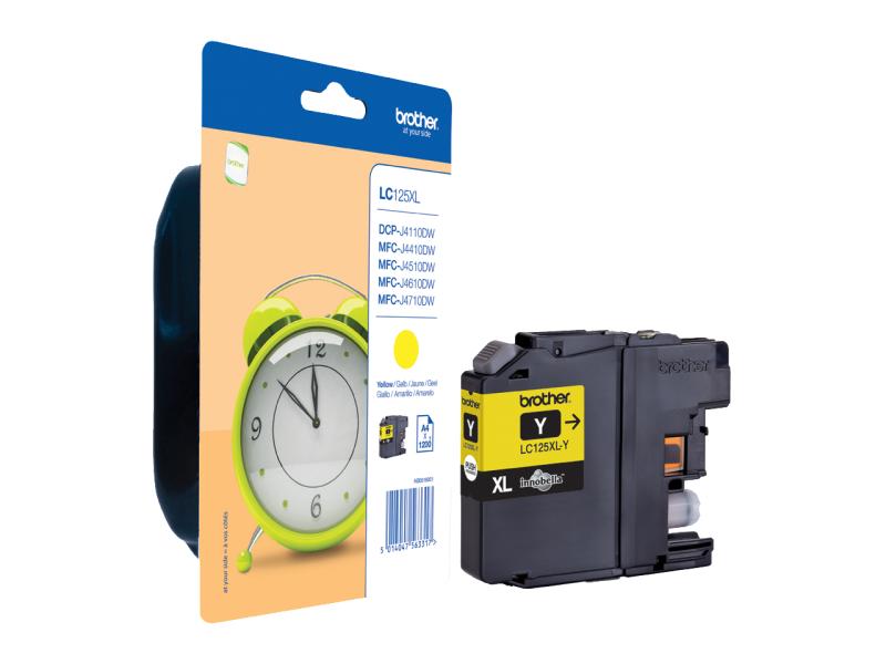Brother Tinte LC-125XLY Yellow