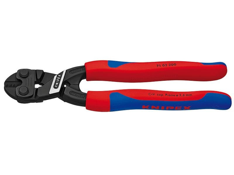 Knipex Kompakt-Bolzenschneider CoBolt 200 mm ohne Öffnungsfeder