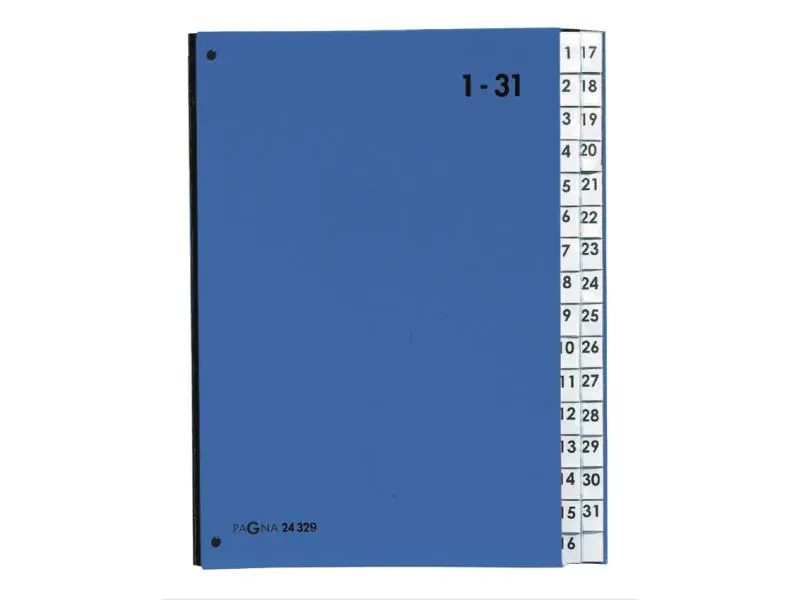 Pagna Pultmappe A4 1-31 Blau