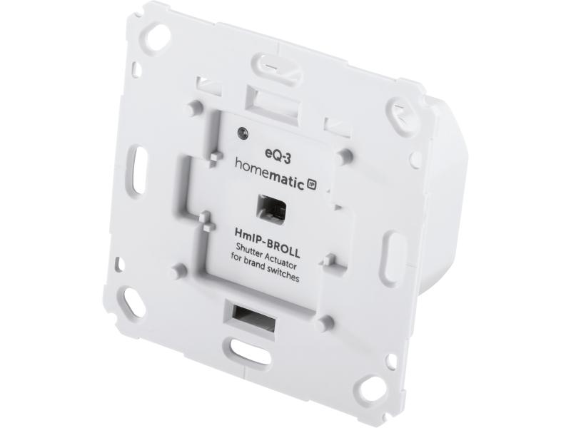 Homematic IP Smart Home Funk-Rollladenaktor für Markenschalter