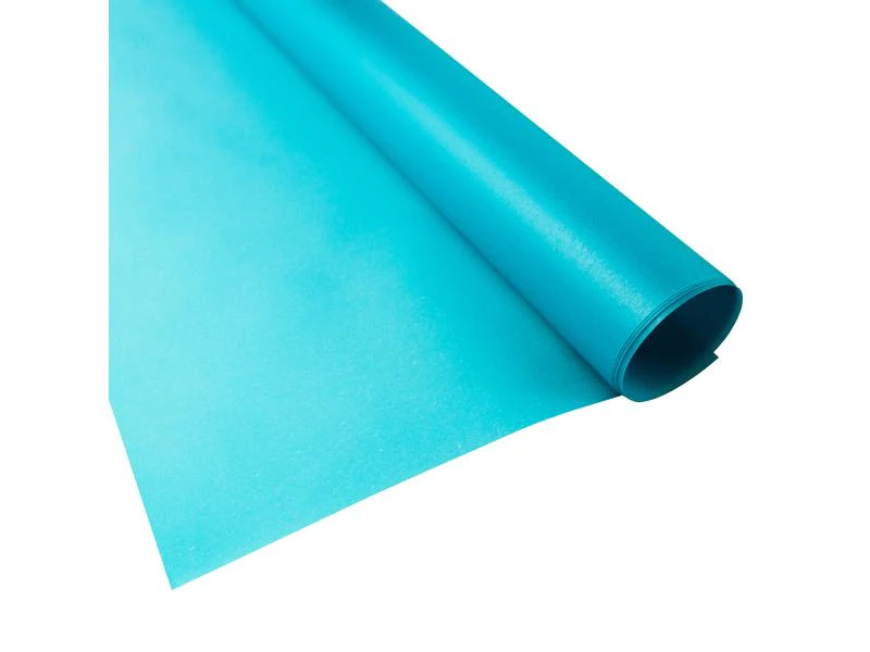 URSUS Transparentpapier Uni 50 x 61 cm, 115 g/m², Petrol