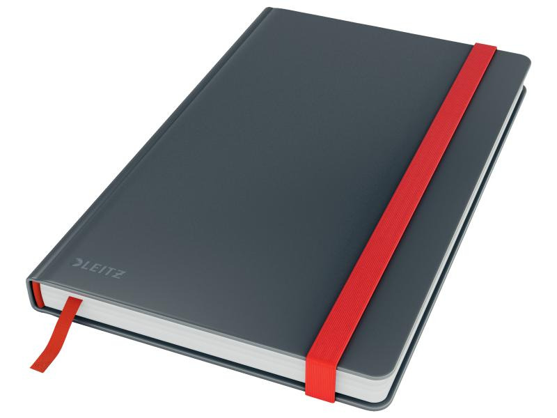 Leitz Notizbuch Cosy 14.8 x 21 cm, Liniert, Grau
