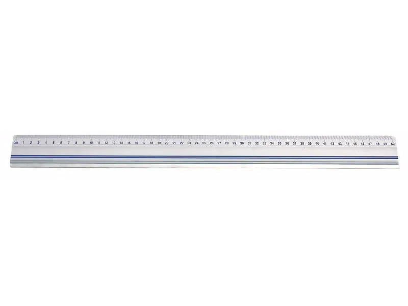 WEDO Lineal aus Aluminium, 50 cm