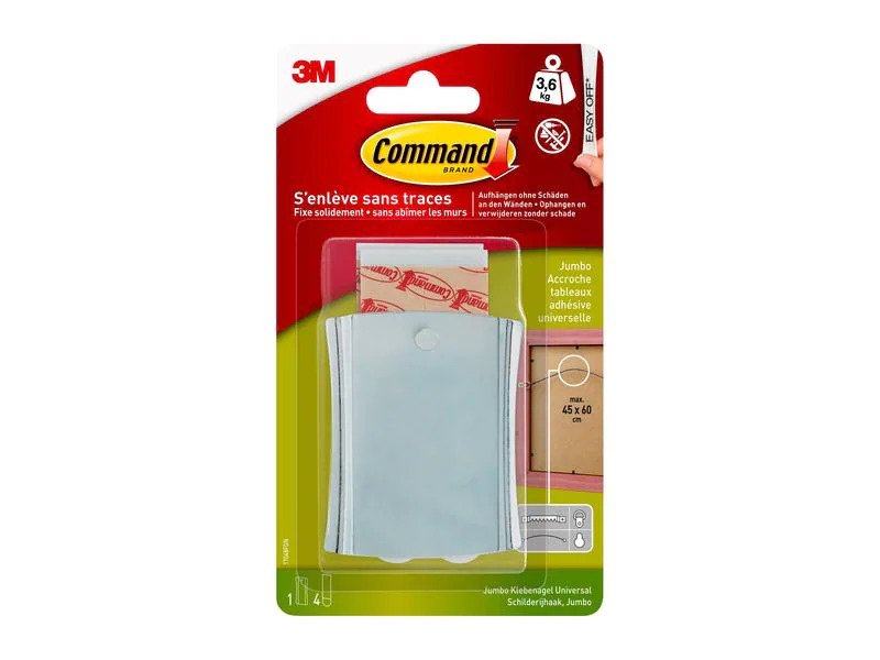 Command Haken Command Silber, 3.6 kg