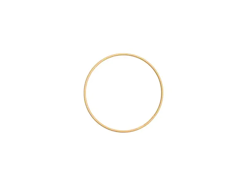 Rico Design Metallring 10 cm Gold 1 Stück