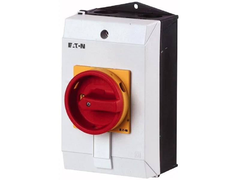 Eaton Sicherheitsschalter 3 Polig  + N, 32 A P1, Rot