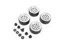 RC4WD Felgen Burato 2.2 Beadlock, Silber 4 Stück