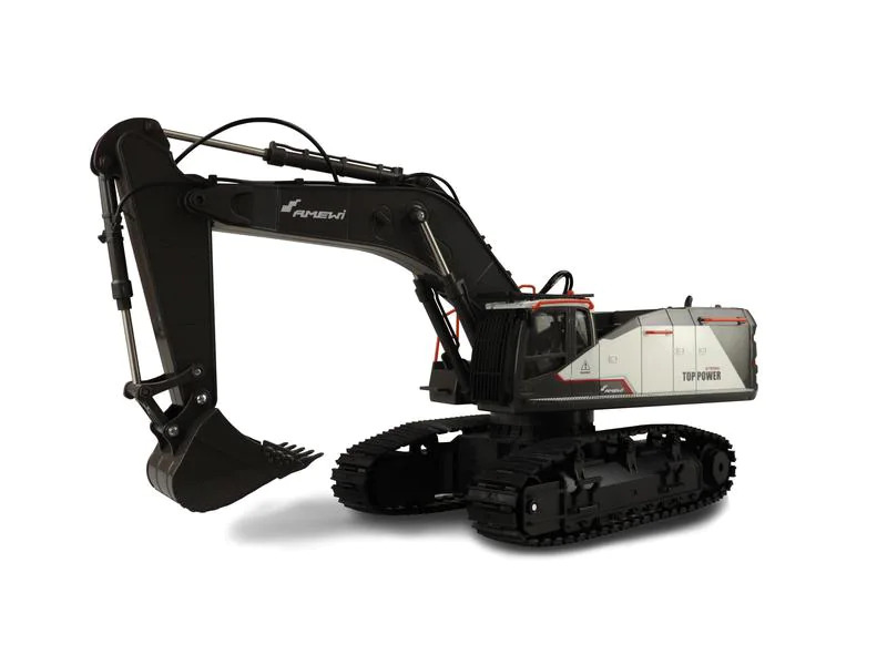 Amewi Raupenbagger ACV730 V2 Weiss, RTR, 1:14