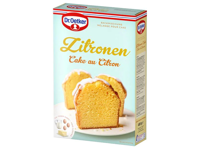 Dr.Oetker Backmischung Zitronen Cake 485 g