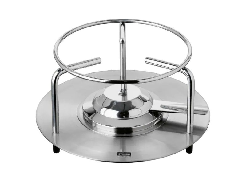 Stöckli Fondue-Rechaud Aragon Inox Silber