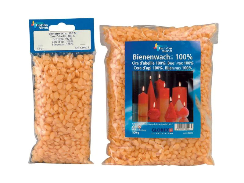 Glorex Bienenwachs 500 g Orange