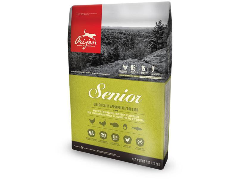 Orijen Trockenfutter Dog Senior mit Huhn, 6 kg
