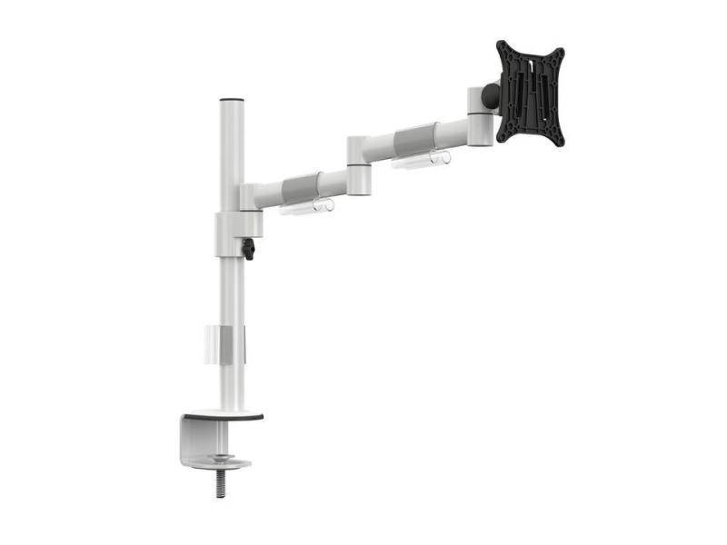 Multibrackets Tischhalterung Officeline Single II bis 8 kg – Weiss