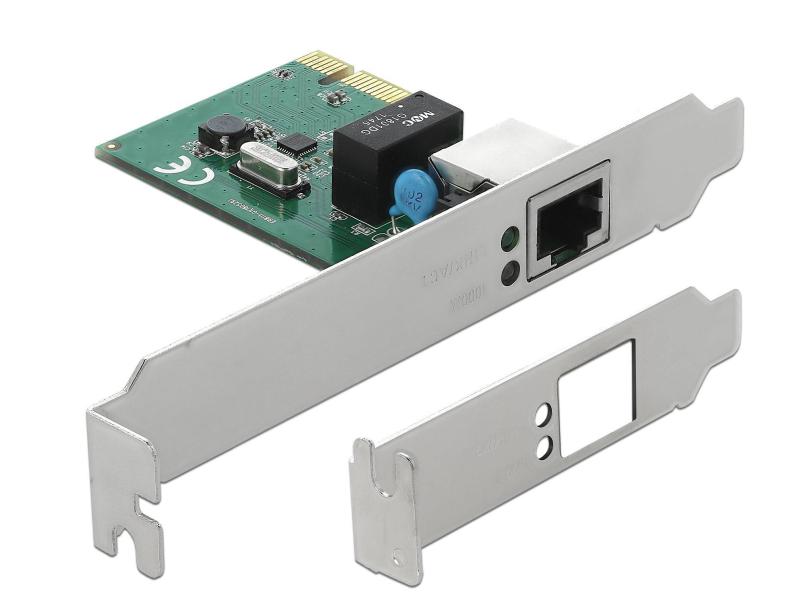 Delock Netzwerkkarte PCI-Express x1, 1x GE LAN