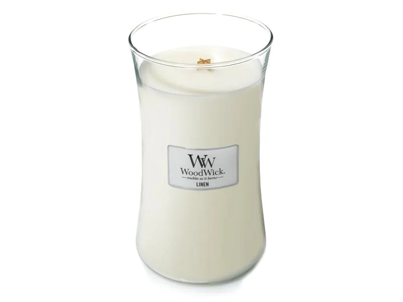 Woodwick Duftkerze Linen Large Jar