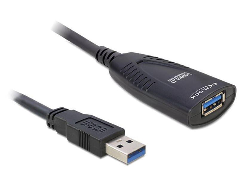 Delock USB 3.0-Verlängerungskabel USB A - USB A/Spezial 5 m
