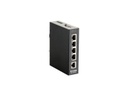 D-Link Rail Switch DIS-100G-5W 5 Port