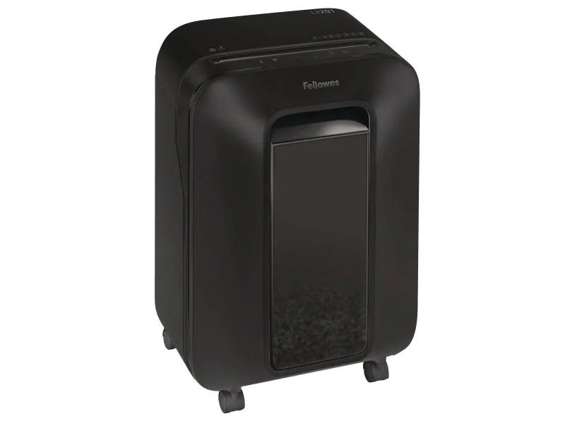 Fellowes Aktenvernichter LX201 P-5, 12 Seiten, Schwarz