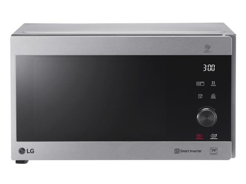 LG Mikrowelle NeoChef MH6565CPS Silber