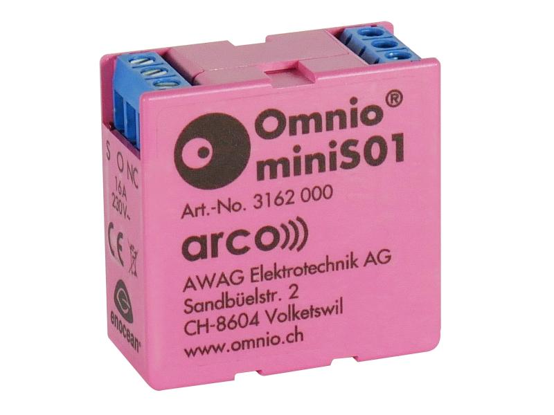 Omnio Schaltaktor miniS01 multifunktional