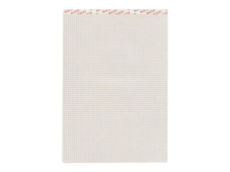 ELCO Notizblock A4 Recycling 4mm  Karriert, 5 Stück