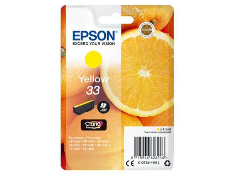 Epson Tinte T33444012 Yellow