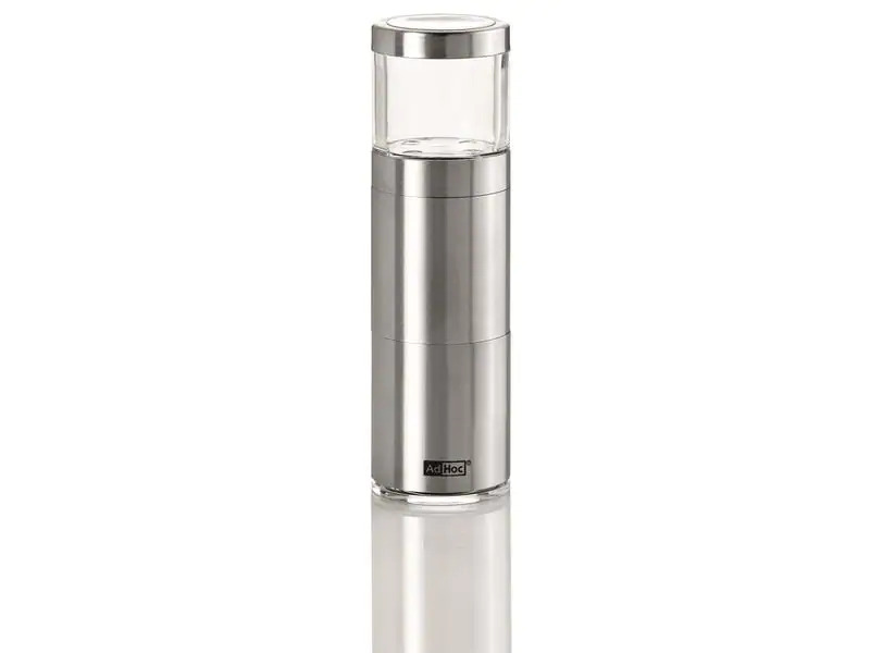 AdHoc Muskatmühle Muskatino 12.5 cm, Silber