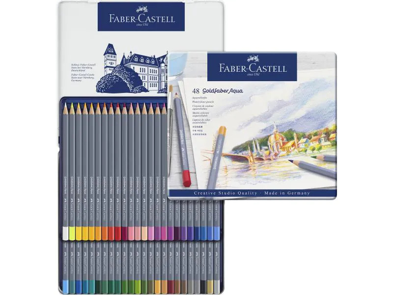 Faber-Castell Farbstifte Goldfaber 48er Metalletui