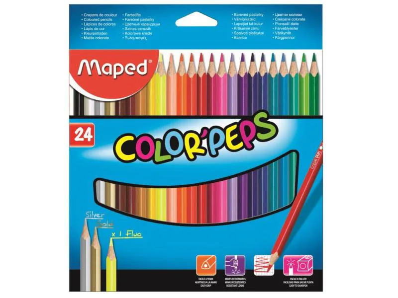 maped Farbstifte Color Peps 24 Stück