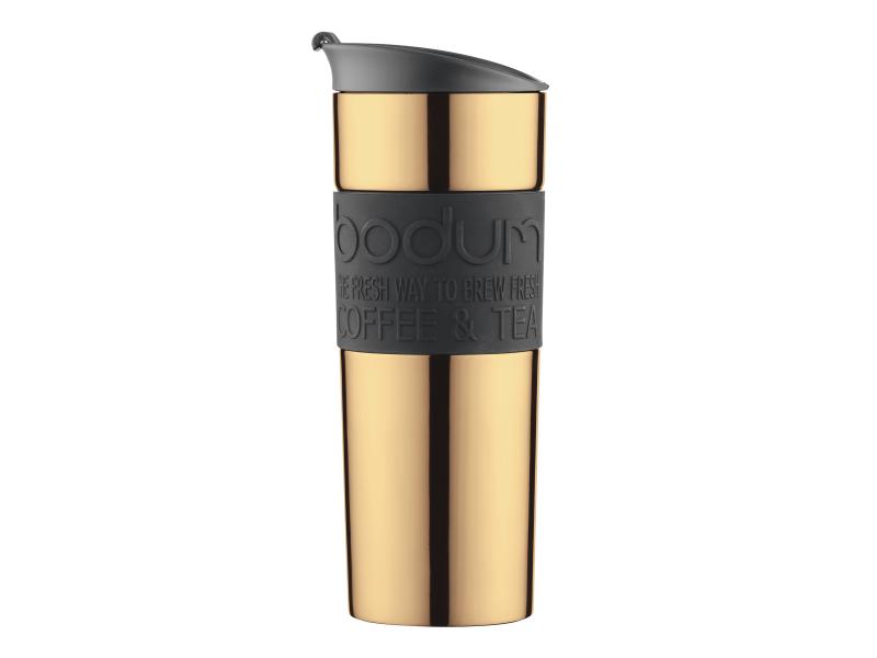 Bodum Thermobecher Travel Mug 350 ml, Gold