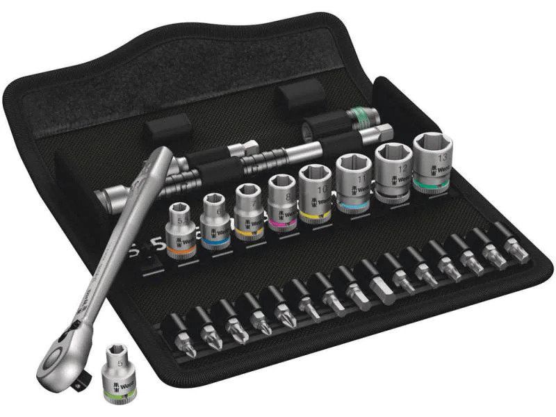 Wera Ratsche 8100 SA 8 Zyklop Metal 1/4